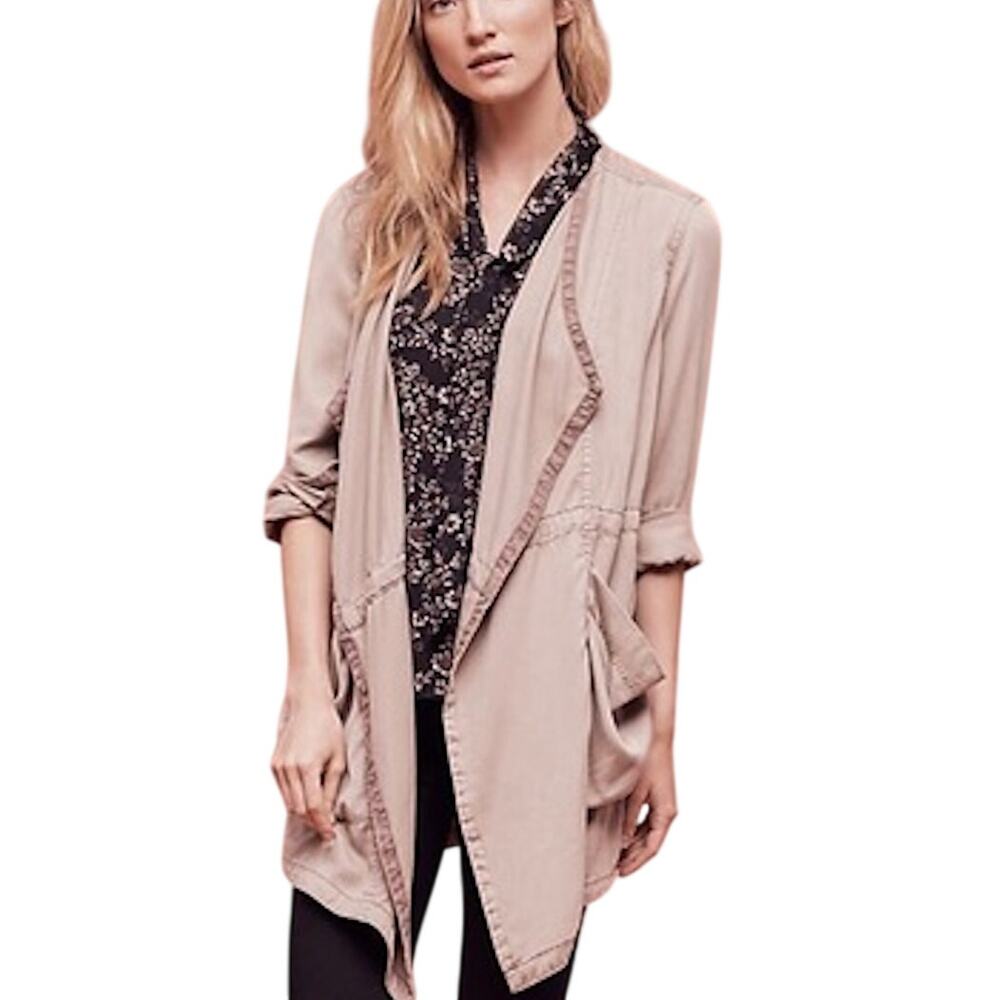 Anthropologie Hei Hei Draped Morgan Utility Jacket Size Small